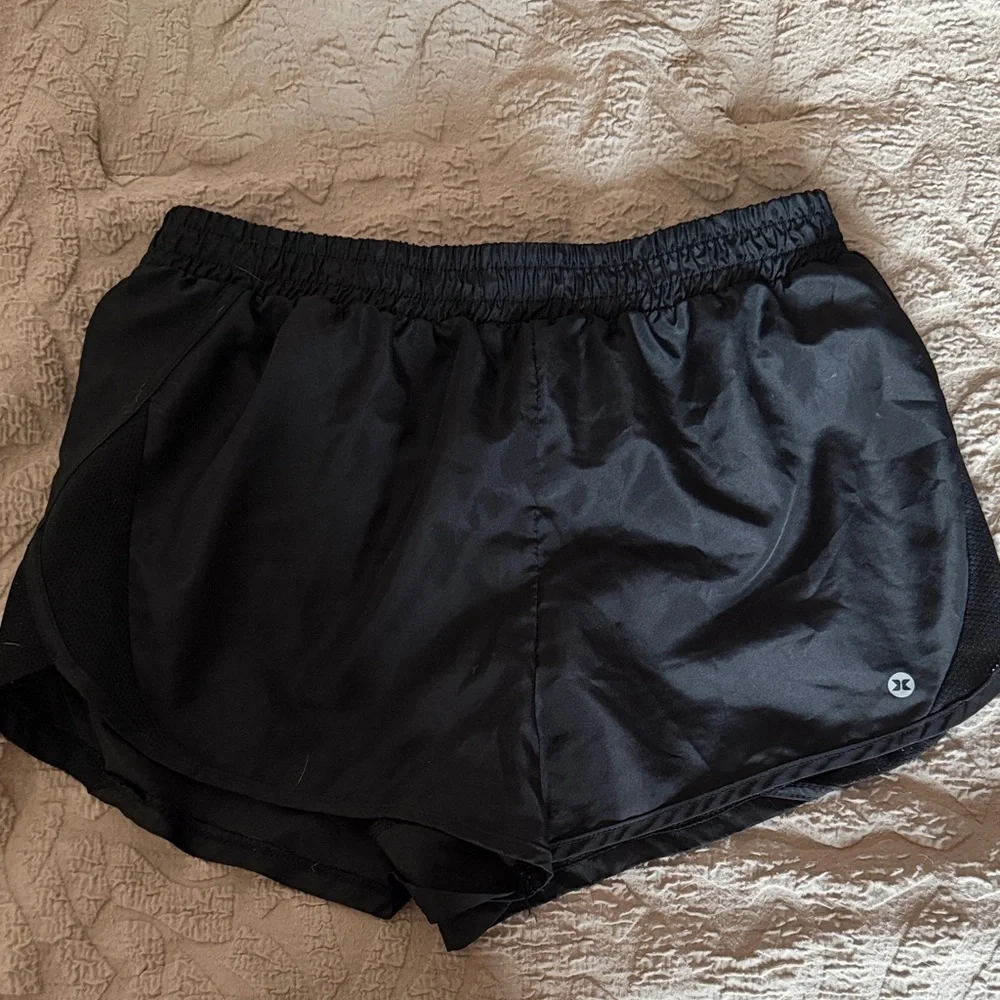 Rebook Black Women's Athletic Shorts
